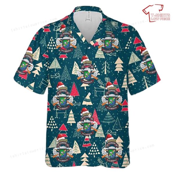 US Army 75th Ranger Regiment – Army Rangers Special Edition Christmas Hawaiian Shirt
