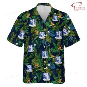 US Army 77th Armor Regiment Hawaiian Shirt