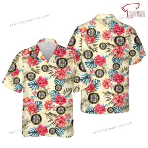 US Army 82nd Airborne Division Captain Company Commander Hawaiian Shirt