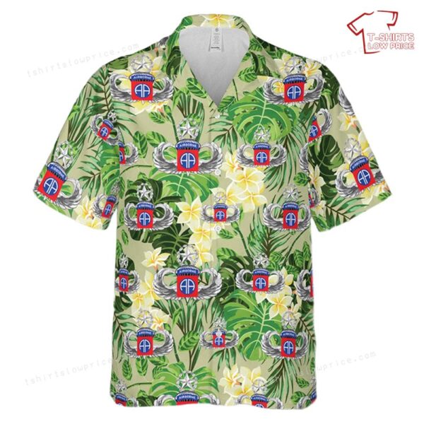 US Army 82nd Airborne Division Master Blaster Wings Hawaiian Shirt US Army 82nd Airborne Division Master Blaster Wings Hawaiian Shirt