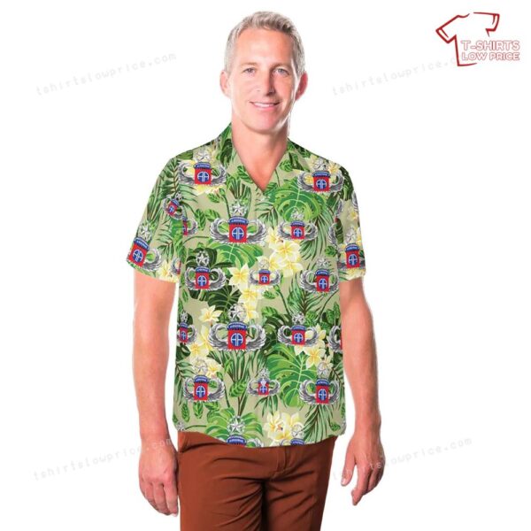 US Army 82nd Airborne Division Master Blaster Wings Hawaiian Shirt US Army 82nd Airborne Division Master Blaster Wings Hawaiian Shirt
