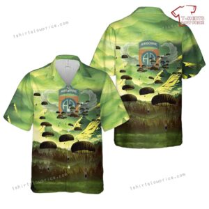 US Army 82nd Airborne Division, National Airborne Day Hawaiian Shirt
