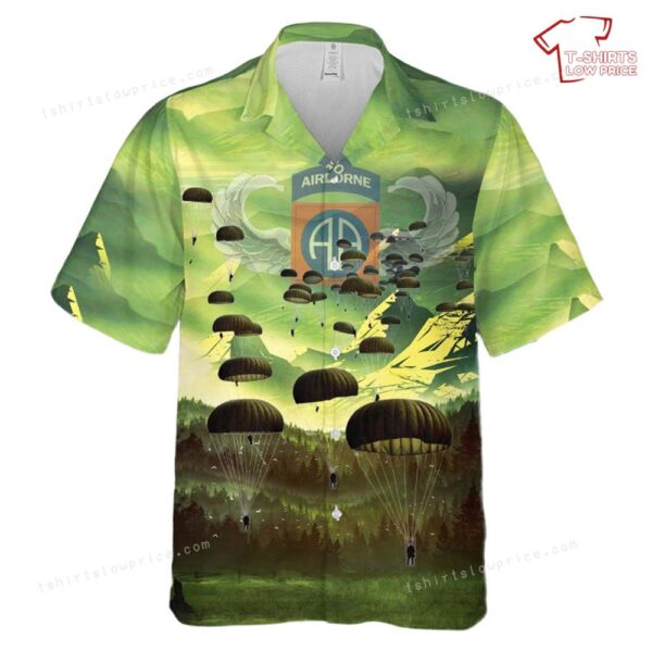 US Army 82nd Airborne Division, National Airborne Day Hawaiian Shirt