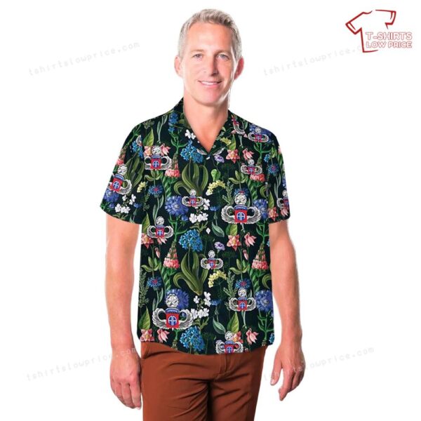 US Army 82nd Airborne Master Jump Wings Hawaiian Shirt US Army 82nd Airborne Master Jump Wings Hawaiian Shirt