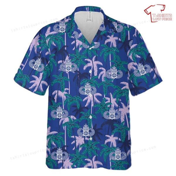 US Army 82nd Airborne Ranger Senior Hawaiian Shirt US Army 82nd Airborne Ranger Senior Hawaiian Shirt