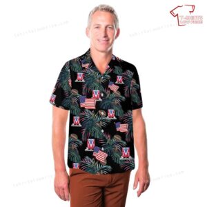 US Army 82nd Brigade Engineer Unit Crest Hawaiian Shirt 3