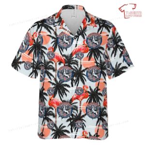 US Army 82nd Combat Aviation Brigade, 82nd Airborne Division Hawaiian Shirt