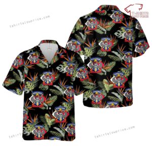 US Army 82nd SIG ABN Hawaiian Shirt