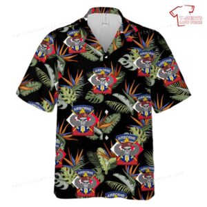 US Army 82nd SIG ABN Hawaiian Shirt