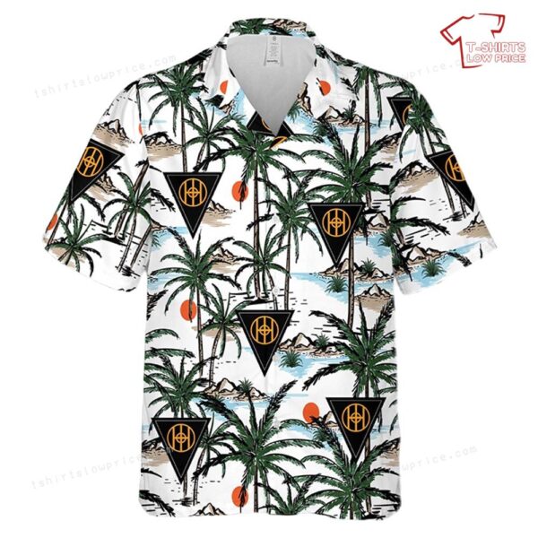 US Army 83rd Infantry Division Thunderbolt Hawaiian Shirt