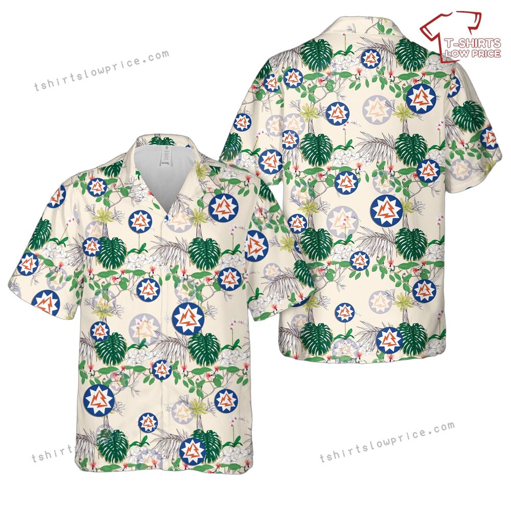 US Army 93rd Signal Brigade Hawaiian Shirt US Army 93rd Signal Brigade Hawaiian Shirt 1 1