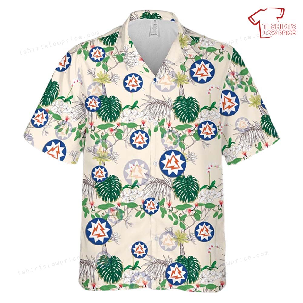 US Army 93rd Signal Brigade Hawaiian Shirt 2 1 US Army 93rd Signal Brigade Hawaiian Shirt 2 1