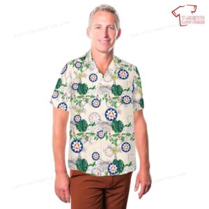 US Army 93rd Signal Brigade Hawaiian Shirt 3