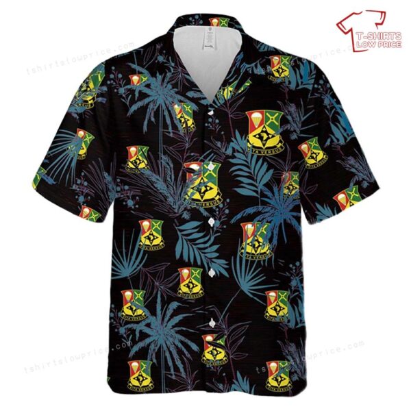 US Army 101st Airborne Division Sustainment Brigade Unit Crest Hawaiian Shirt US Army 101st Airborne Division Sustainment Brigade Unit Crest Hawaiian Shirt