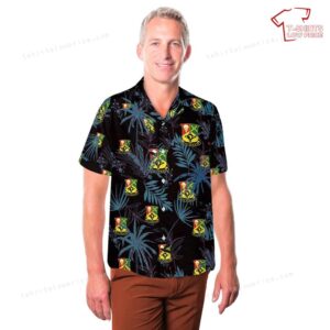 US Army 101st Airborne Division Sustainment Brigade Unit Crest Hawaiian Shirt 3