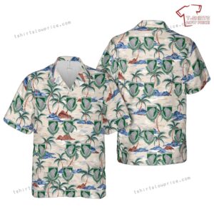 US Army 104th Infantry Division Hawaiian Shirt