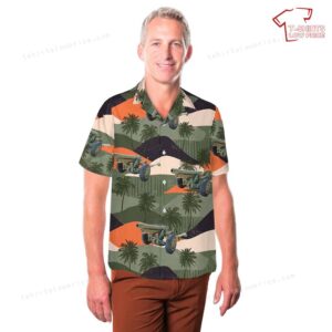 US Army 105 mm howitzer M3 Hawaiian Shirt 3
