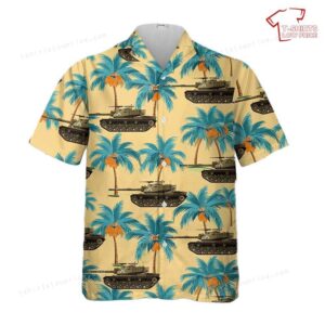US Army 105mm Gun Tank M60 Hawaiian Shirt