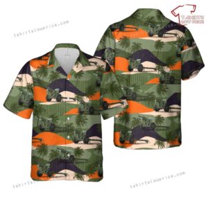 US Army 105mm Howitzer M2A1 Hawaiian Shirt