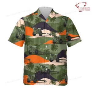 US Army 105mm Howitzer M2A1 Hawaiian Shirt