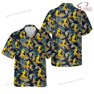 US Army 112th Cavalry Distincitive Insignia Hawaiian Shirt US Army 112th Cavalry Distincitive Insignia Hawaiian Shirt