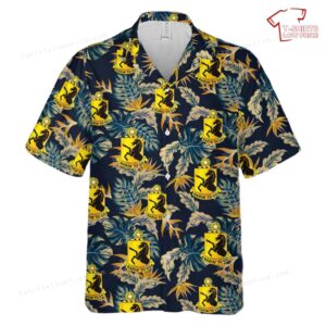 US Army 112th Cavalry Distincitive Insignia Hawaiian Shirt