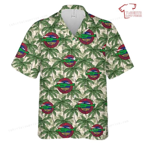 US Army 119th Assault Helicopter Company Hawaiian Shirt