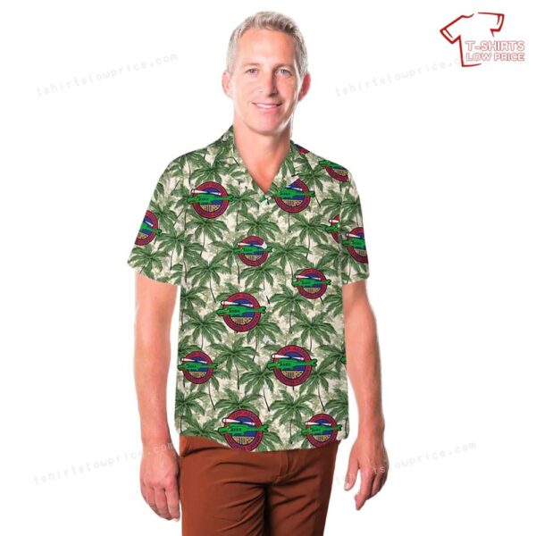 US Army 119th Assault Helicopter Company Hawaiian Shirt