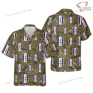 US Army 120th Infantry Brigade Hawaiian Shirt US Army 120th Infantry Brigade Hawaiian Shirt