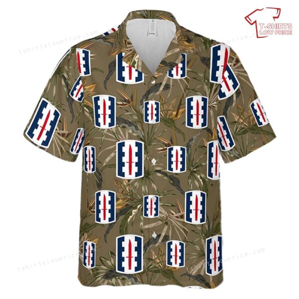 US Army 120th Infantry Brigade Hawaiian Shirt US Army 120th Infantry Brigade Hawaiian Shirt