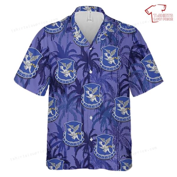 US Army 123rd Infantry Regiment Illinois Army National Guard Hawaiian Shirt
