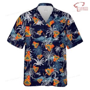 US Army 127th Armor Regiment Hawaiian Shirt
