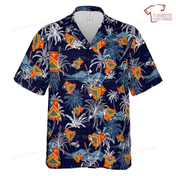 US Army 127th Armor Regiment Hawaiian Shirt US Army 127th Armor Regiment Hawaiian Shirt