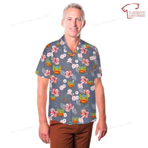US Army 128th Aviation Brigade Hawaiian Shirt US Army 128th Aviation Brigade Hawaiian Shirt