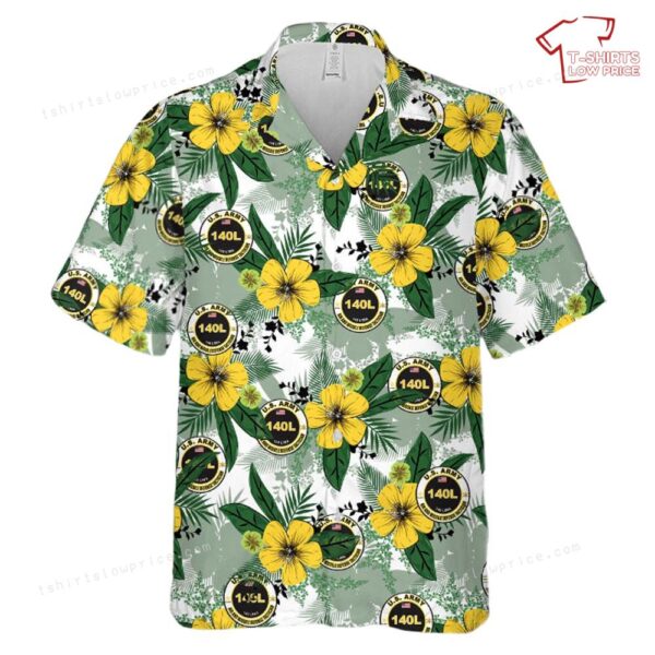 US Army 140L Air and Missile Defense Technician MOS Hawaiian Shirt