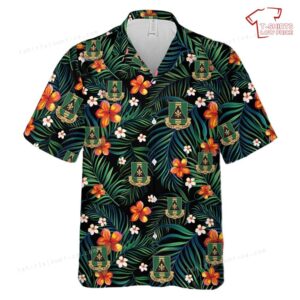 US Army 156th Armor Regiment Hawaiian Shirt