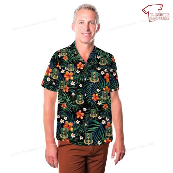 US Army 156th Armor Regiment Hawaiian Shirt US Army 156th Armor Regiment Hawaiian Shirt