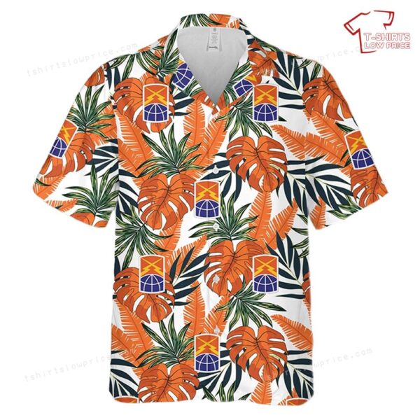 US Army 160th Theater Signal BDE Hawaiian Shirt US Army 160th Theater Signal BDE Hawaiian Shirt