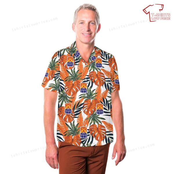 US Army 160th Theater Signal BDE Hawaiian Shirt US Army 160th Theater Signal BDE Hawaiian Shirt