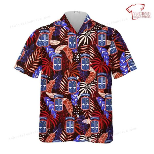 US Army 172nd Infantry Brigade Airborne Hawaiian Shirt US Army 172nd Infantry Brigade Airborne Hawaiian Shirt