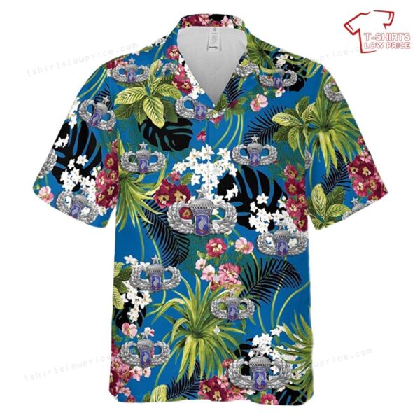 US Army 173rd Airborne Brigade Airborne Senior Wings Hawaiian Shirt US Army 173rd Airborne Brigade Airborne Senior Wings Hawaiian Shirt