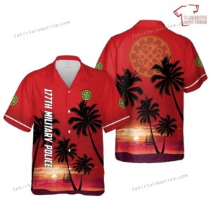 US Army 177th Military Police Brigade Hawaiian Shirt