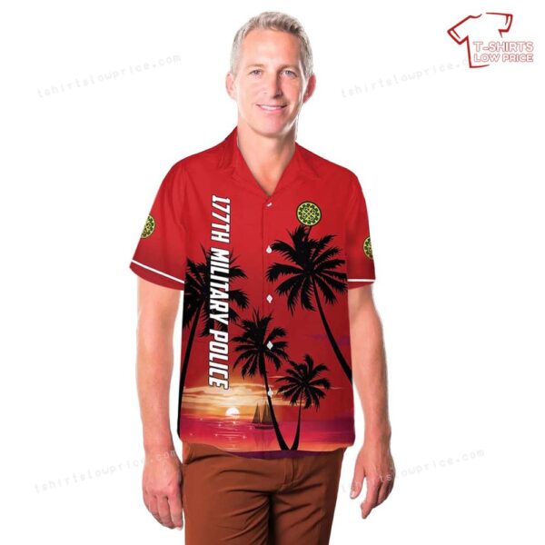 US Army 177th Military Police Brigade Hawaiian Shirt US Army 177th Military Police Brigade Hawaiian Shirt