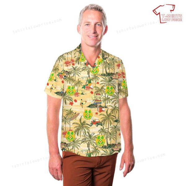 US Army 185th Armor Regiment Hawaiian Shirt US Army 185th Armor Regiment Hawaiian Shirt