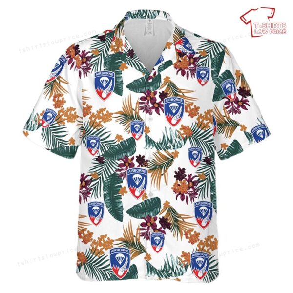 US Army 187th Airborne Regimental Combat Team Hawaiian Shirt US Army 187th Airborne Regimental Combat Team Hawaiian Shirt