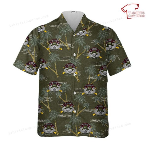 US Army 101st ABN Pathfinder DET Hawaiian Shirt US Army 101st ABN Pathfinder DET Hawaiian Shirt
