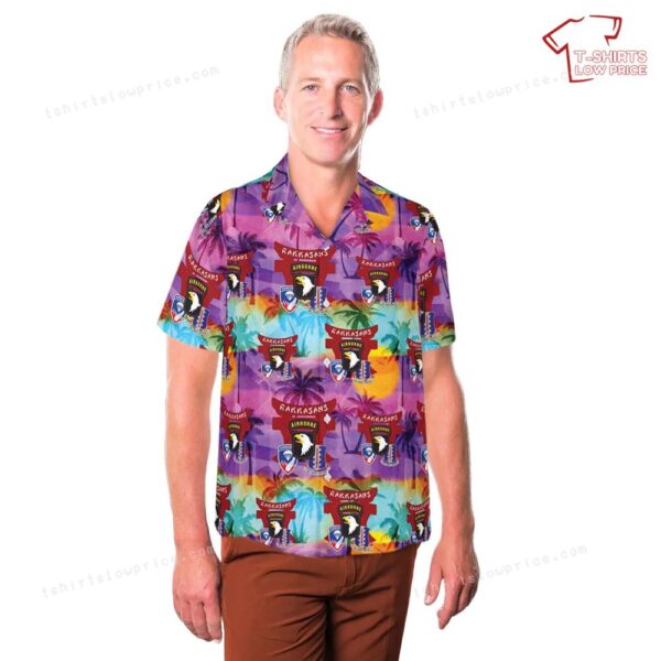 US Army 187th Infantry Regiment Rakkasans 101st Airborne Division Hawaiian Shirt US Army 187th Infantry Regiment Rakkasans 101st Airborne Division Hawaiian Shirt