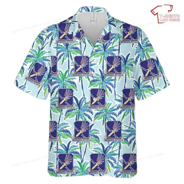 US Army 188th Infantry Regiment Hawaiian Shirt US Army 188th Infantry Regiment Hawaiian Shirt