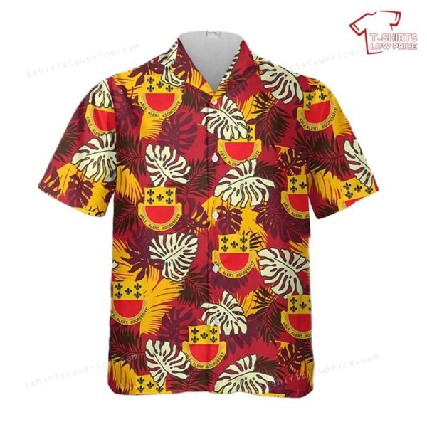 US Army 196th Armor Regiment Hawaiian Shirt