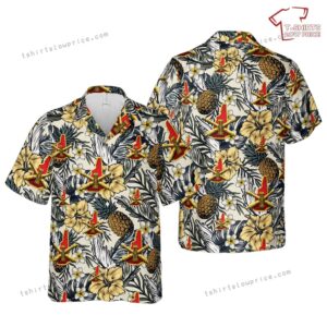 US Army 197th Field Artillery Brigade Hawaiian Shirt